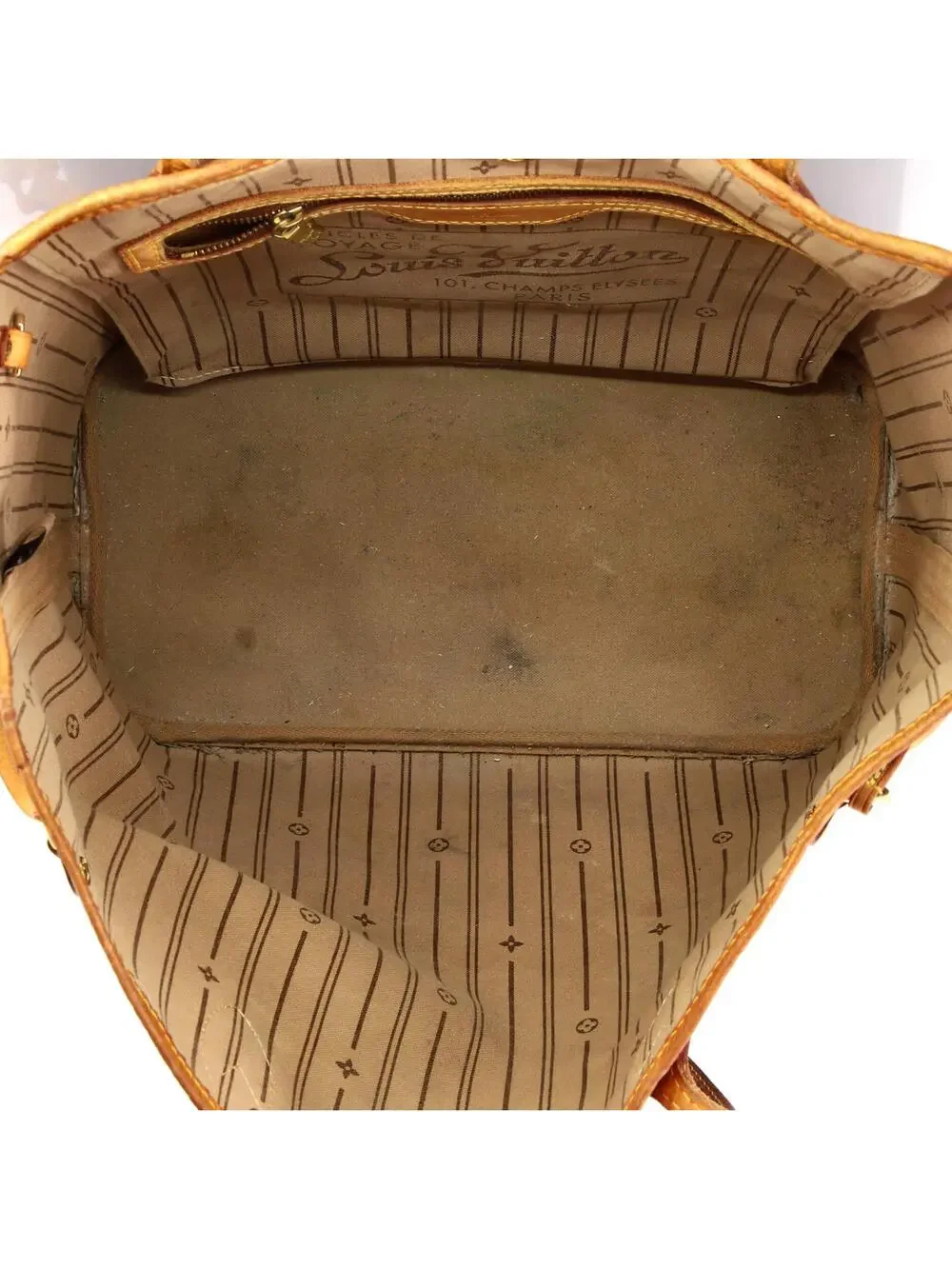 Louis Vuitton Neverfull Tote Canvas Mm #334716L15B